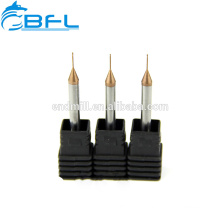 BFL Carbide Endmill Carbide Micro Diameter Endmill Gold Cutting Tools